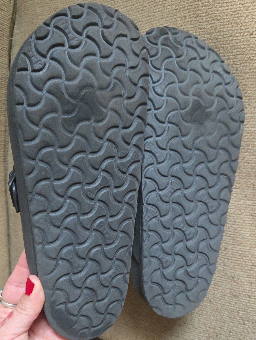 Mens Birkenstock EVA Essentials Blue Slip-On Clog Footbed Size 43 - Picture 4 of 6